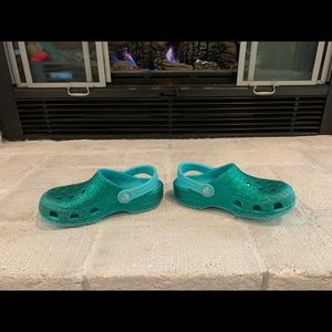 Size 11 Little Girls Crocs